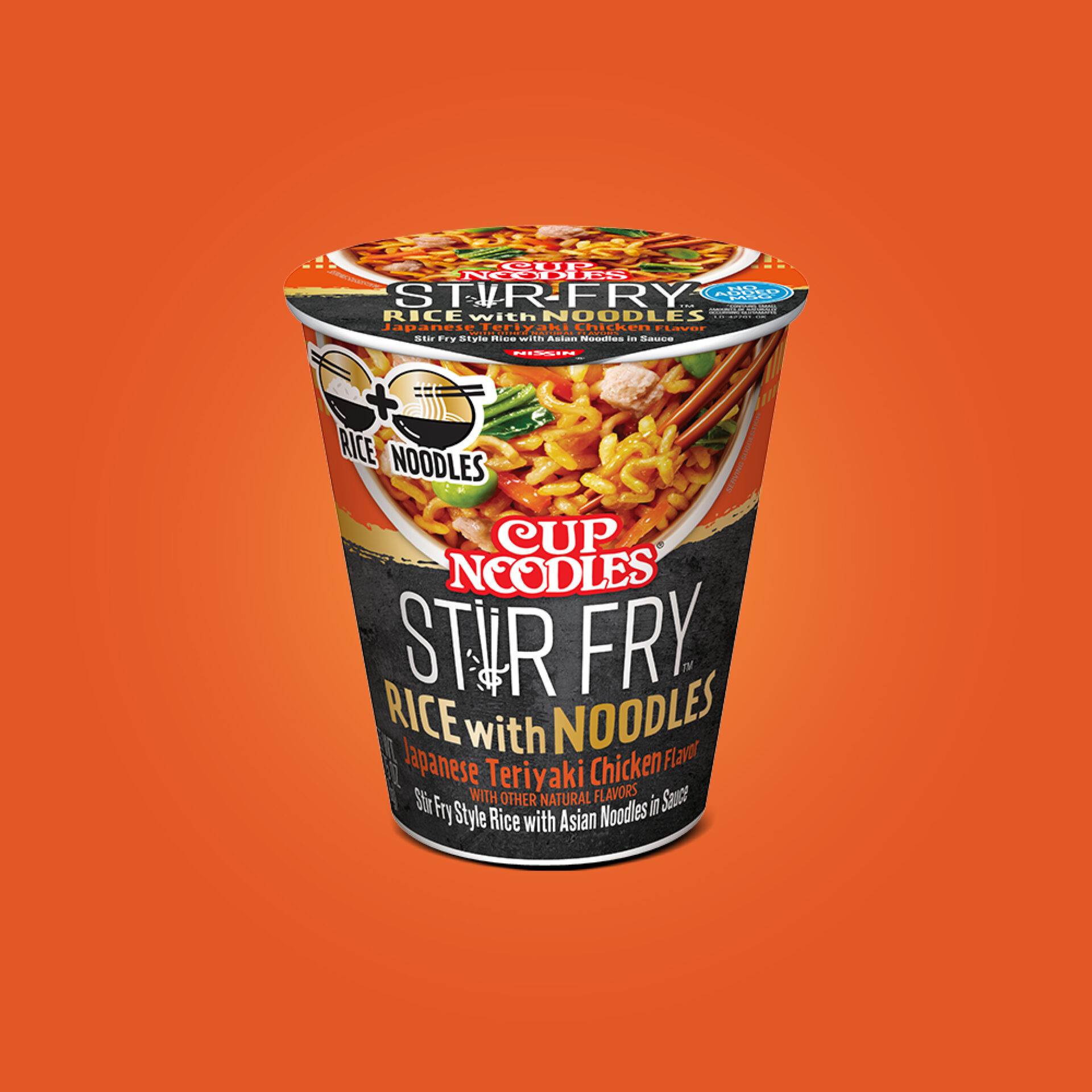 Cup Noodles Stir Fry Rice With Noodles Japanese Teriyaki Chicken