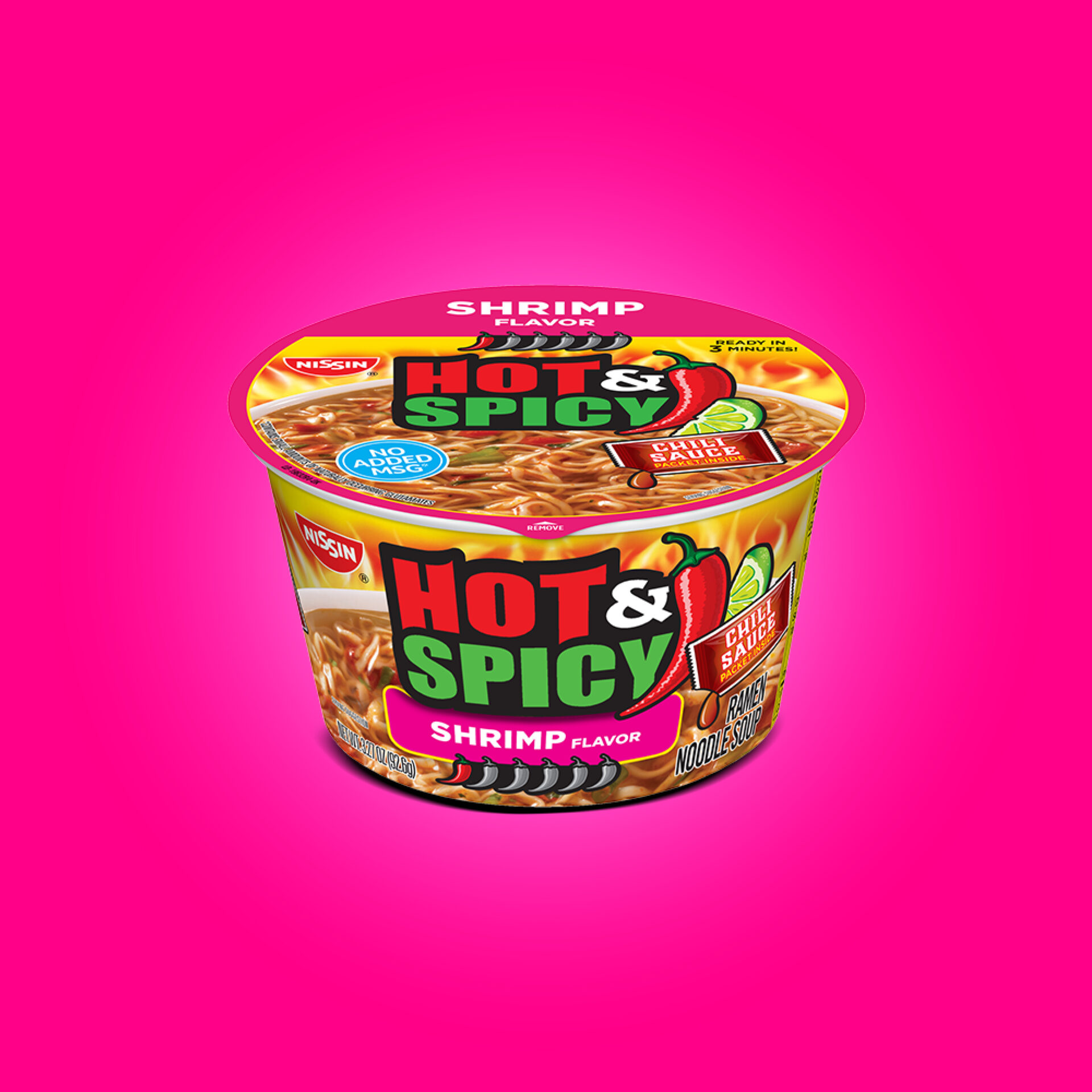 Hot & Spicy Shrimp - Nissin Food