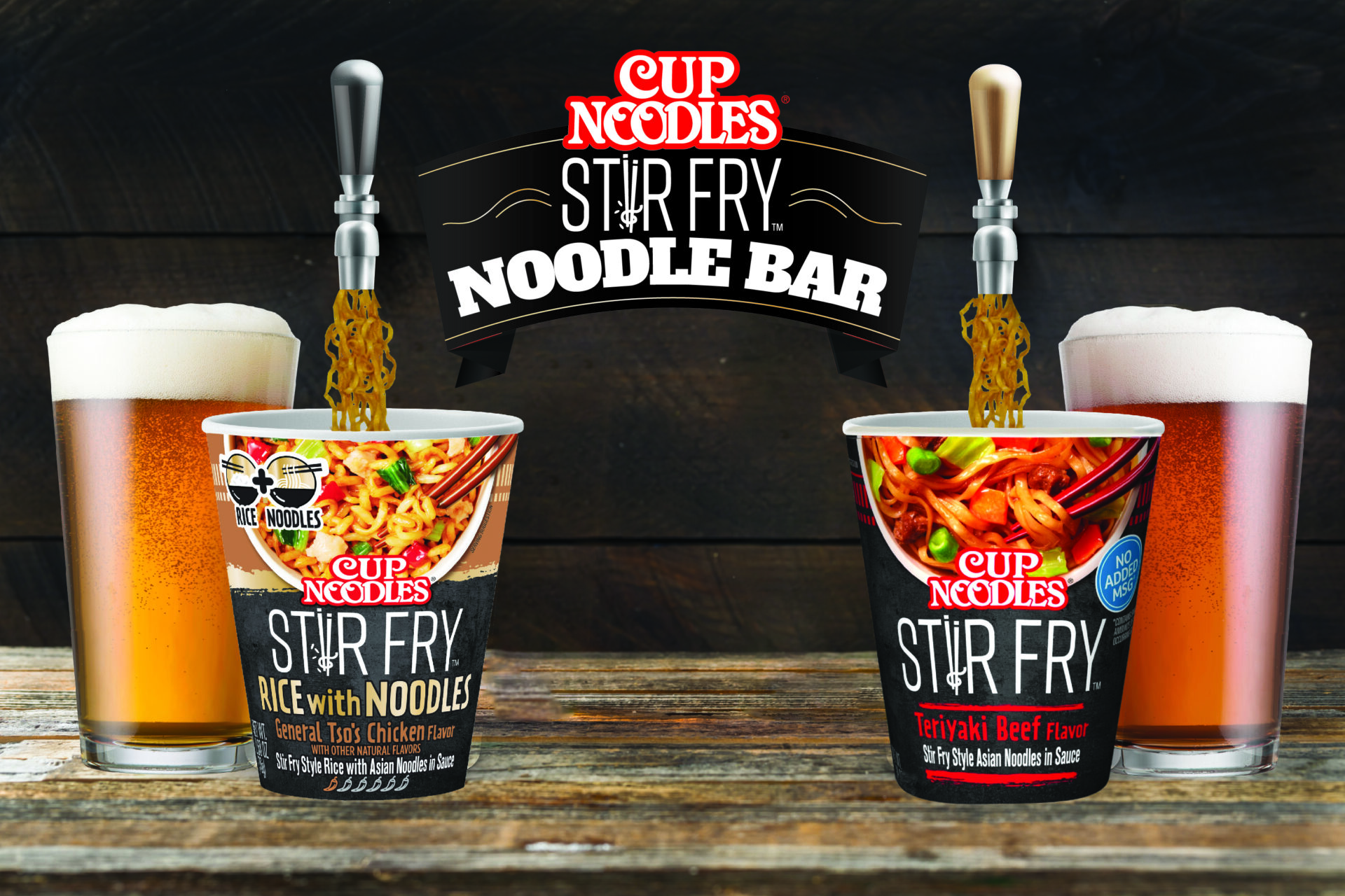 Cup Noodles Stir Fry Teriyaki Beef - Nissin Food