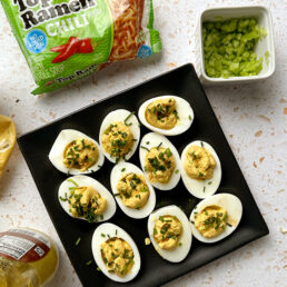 TOP RAMEN® DEVILED EGGS