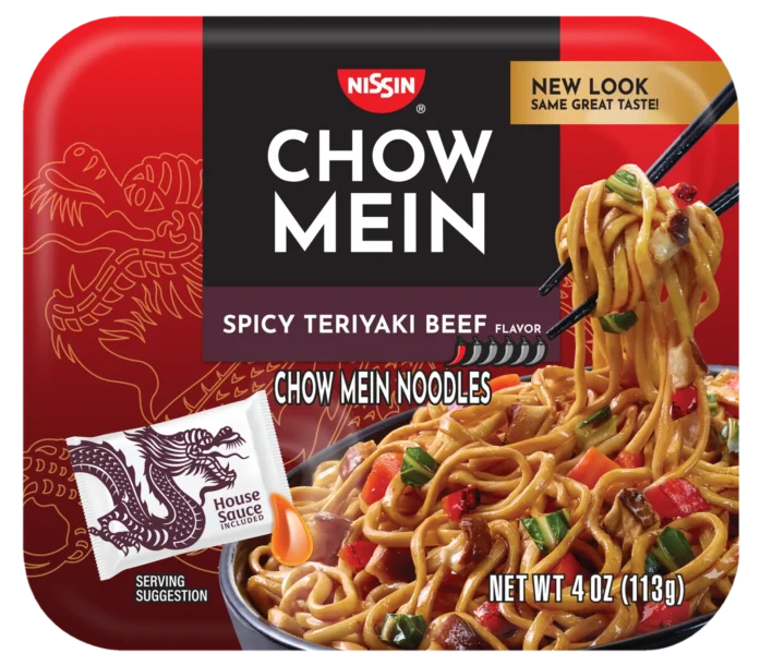 Chow Mein Spicy Teriyaki Beef