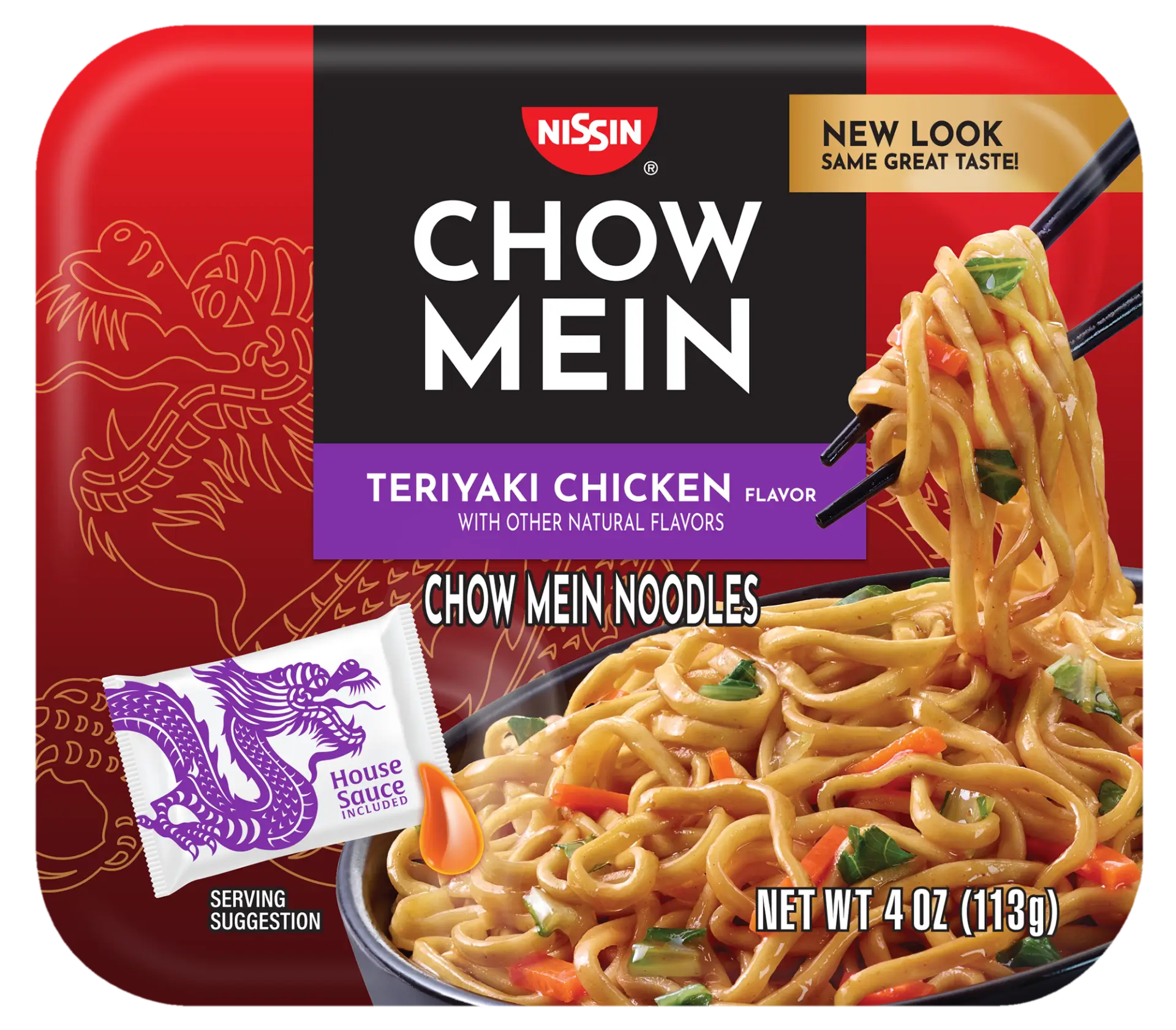 Chow Mein Teriyaki Chicken