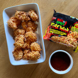 HOT & SPICY FIRE WOK AIR FRYER POPCORN CHICKEN