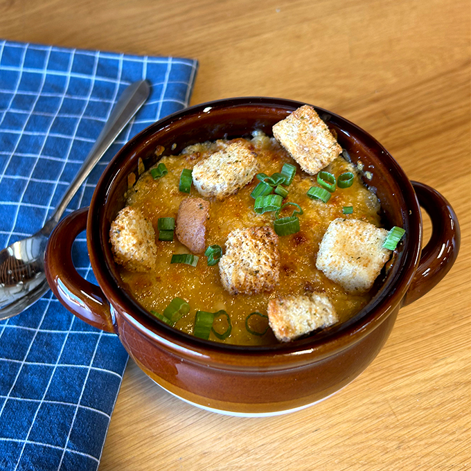 RAMEN ONION SOUP